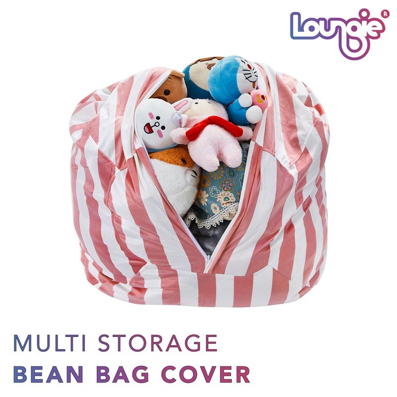 Bean Bag Covers Pink Microfiber 32