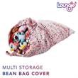 Bean Bag Covers Princess Pink Microfiber 55
