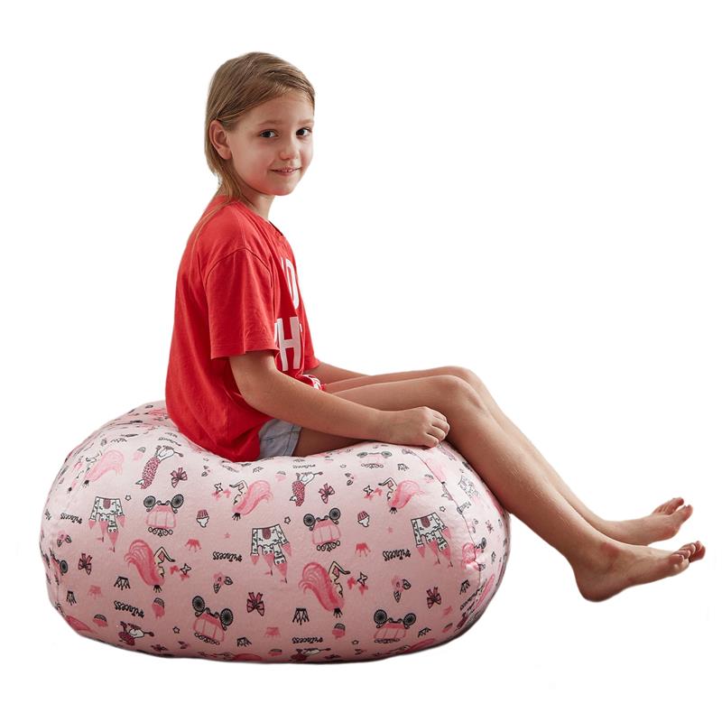 Bean Bag Covers Princess Pink Microfiber 32