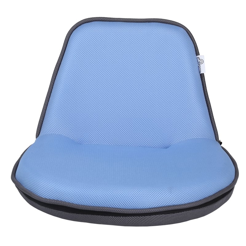 Quickchair Floor Chairs Light Blue/Grey Mesh Indoor/Outdoor Portable Multi use