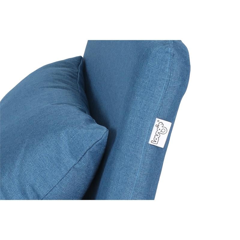 Relaxie Floor Chairs Blue Linen Sleeper Dorm Bed Couch Lounger Sofa