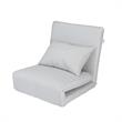 Relaxie Floor Chairs Beige Linen Sleeper Dorm Bed Couch Lounger Sofa