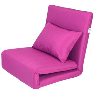 relaxie floor chairs pink linen sleeper dorm bed couch lounger sofa