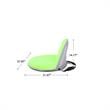Quickchair Floor Chairs Lime/Gray Mesh Indoor/Outdoor Portable Multi use