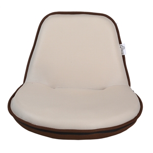 quickchair floor chairs beige/brown mesh indoor/outdoor portable multi use