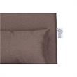 Relaxie Floor Chairs Brown Linen Sleeper Dorm Bed Couch Lounger Sofa