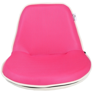 quickchair floor steel chairs pink/white mesh indoor/outdoor portable multiuse