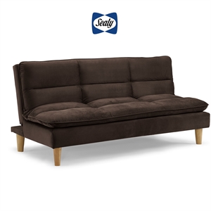 maryland sofa convertible in heavenly chestnut by sealy sofa convertbiles