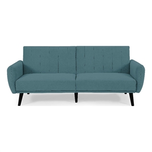 vento sofa convertible in cosmic teal by sealy sofa convertibles