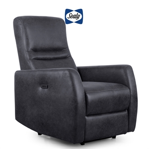 ascott recliner in grey by sealy sofa convertibles