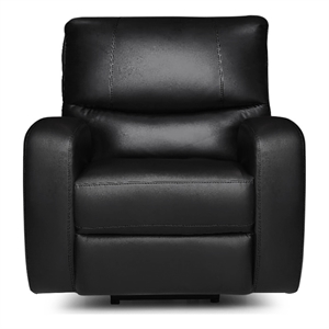 ariana recliner in black by sealy sofa convertbiles