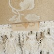 Fiona Traditional Decorative Footstool Neutral