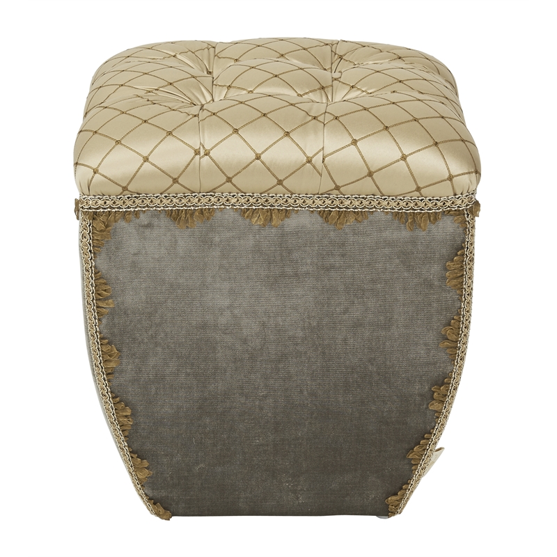 Jan Traditional Decorative Ottoman Brown Cymax Business
