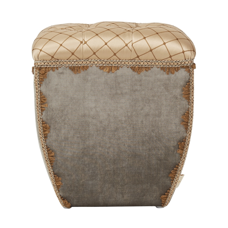 Jan Traditional Decorative Ottoman Brown Cymax Business