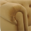 Katherine Tufted Accent Chair Gold Velvet