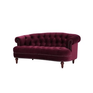 jennifer taylor home la rosa victorian chesterfield loveseat