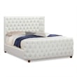 Brooklyn Queen Tufted Panel Bed Antique White