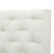 Brooklyn Queen Tufted Panel Bed Antique White