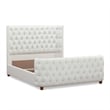 Brooklyn Queen Tufted Panel Bed Antique White