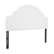 Catherine Upholstered King Headboard Antique White