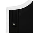 Catherine Upholstered King Headboard Antique White