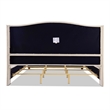 Marcella Tufted Wingback King Bed Sky Neutral