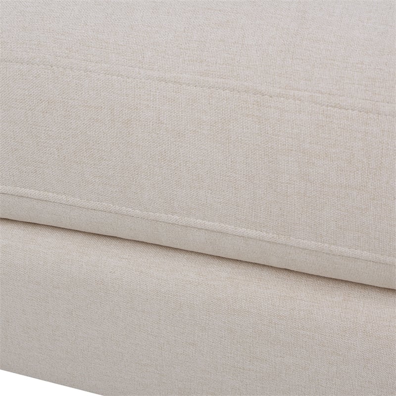 Alana Lawson Accent Arm Chair Metal Casters Sky Neutral