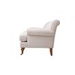 3 Piece Sofa Set of Recessed Arm Sofa and Set of Two Accent Arm Chair