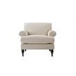 2 Piece Sofa Set with Recessed Arm Sofa and Accent Arm Chair