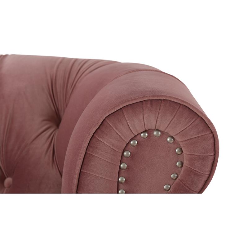 2 Piece Chair Set of Victorian Tufted Accent Chair