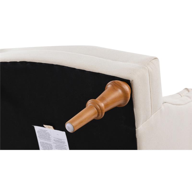 2 Piece Chair Set of Tufted Accent Chair