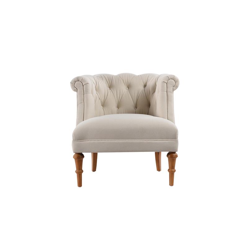 2 Piece Chair Set of Tufted Accent Chair