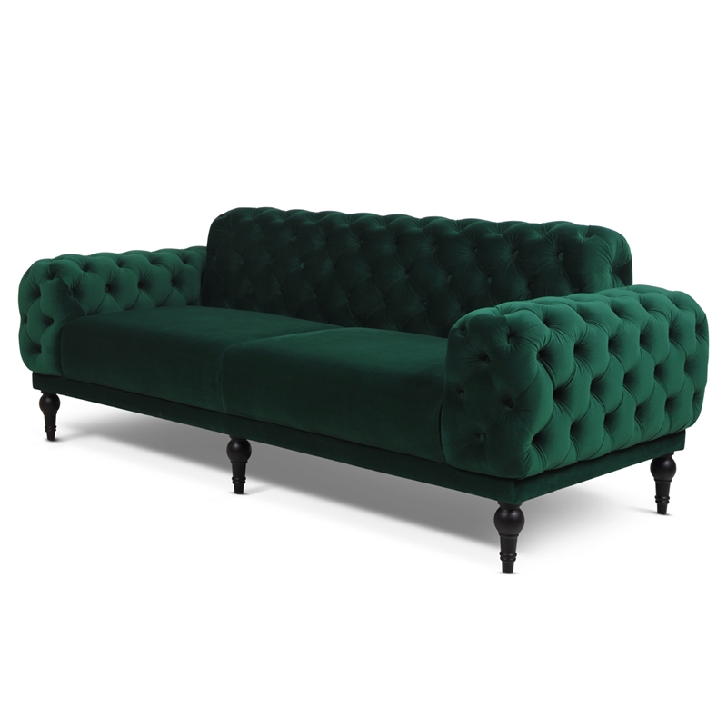 Jennifer Taylor Home Tman Modern On Tufted Velvet Sofa On Tufted Velvet Sofa