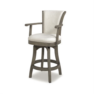 Jennifer Taylor Home Williams 27&quot Counter Height Bar Stool Natural White