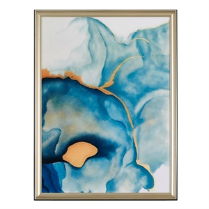 jennifer taylor home blue white yellow abstract in wall art 24