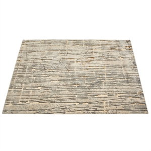 jennifer taylor home mara cashmere area rug gray & cream white 6.5' x 9.5'