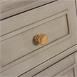 Jennifer Taylor Home Dauphin Handpainted Entryway Storage Cabinet Grey Cashmere