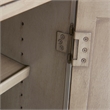 Jennifer Taylor Home Dauphin Handpainted Entryway Storage Cabinet Grey Cashmere