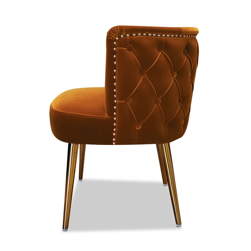 Freddie burnt best sale orange armchair