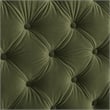 Marcella Upholstered Shelter Headboard Bed King Olive Green