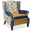 Jennifer Taylor Home Anya Arm Chair Floral & Leopard