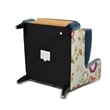 Jennifer Taylor Home Anya Arm Chair Floral & Leopard