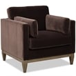 Jennifer Taylor Home Knox 36&quot Modern Farmhouse Arm Chair Deep Brown