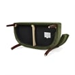 Jennifer Taylor Home Jared Roll Arm Tufted Bench Settee Olive Green Velvet
