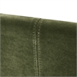 Jennifer Taylor Home Marcella Tufted Wingback Queen Bed Olive Green