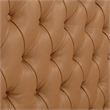 Jennifer Taylor Home Brooklyn Tufted Bed King Caramel Tan Brown Faux Leather