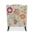 2 Piece Anya Armchair Set Floral & Leopard