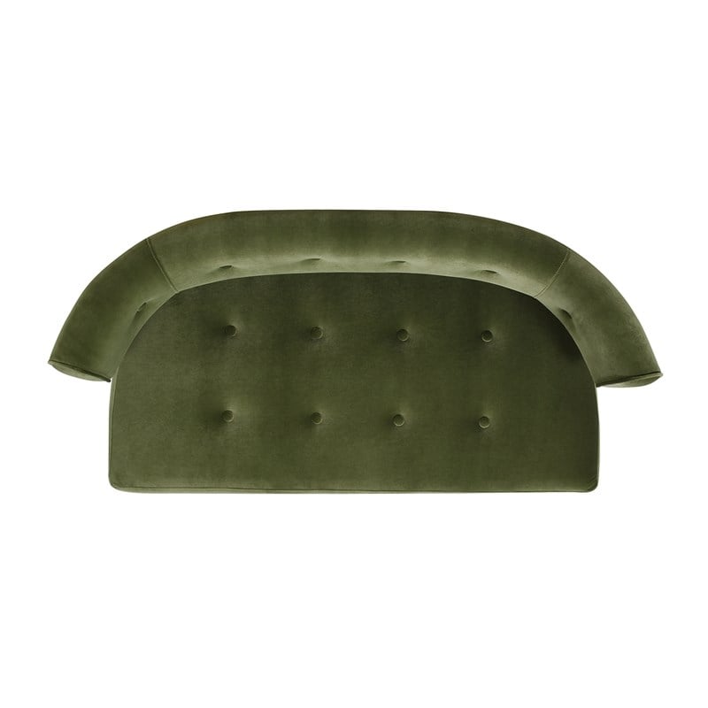 2 Piece Olive Green Jared Bench Settee Set