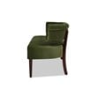 2 Piece Olive Green Jared Bench Settee Set