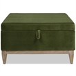 4 Pc Knox Modern Farmhouse Sofa Armchair Storage Ottoman Set